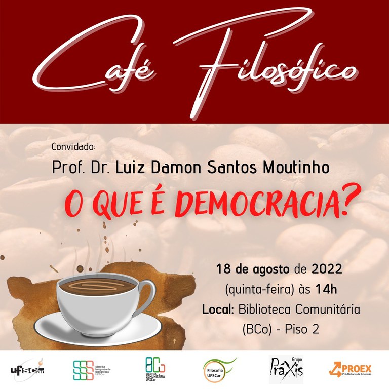 Cartaz Damon - O que é democracia?