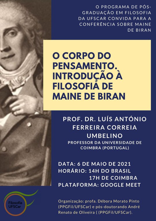 O Corpo do Pensamento. Introdução à filosofia de Maine de Biran.jpg