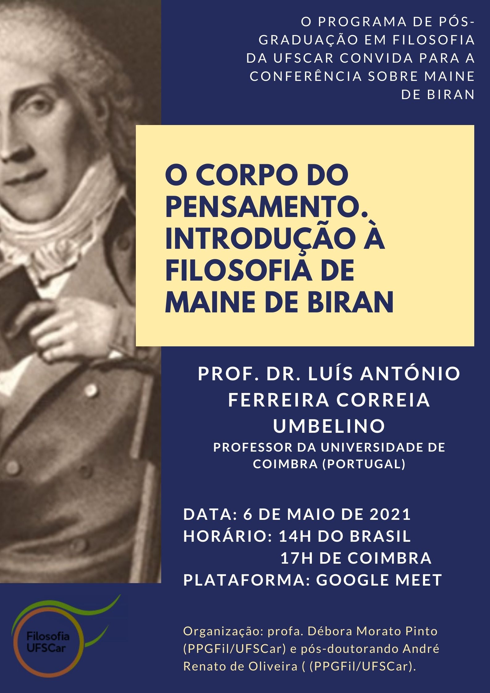 O Corpo do Pensamento. Introdução à filosofia de Maine de Biran.jpg