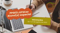 Inscrição de aluno(a) especial