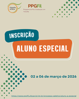 Inscrições abertas para Aluno(a) Especial – 1º semestre de 2026