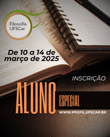 Inscrições para Aluno Especial