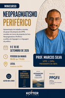 Minicurso “Neopragmatismo Periférico” com Marcos Silva (UFPE)