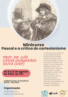Minicurso: Pascal e a crítica do cartesianismo