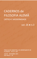 Doutorando do PPGFil-UFSCar, Marcelo Aparecido Vieira, publica artigo no periódico "Cadernos de Filosofia Alemã: Crítica e Modernidade".