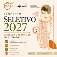 Processo Seletivo para Mestrado e Doutorado em Filosofia - Ingresso 2027