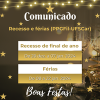 Recesso e férias