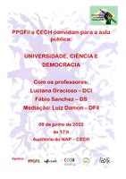 Universidade, Ciência e Democracia