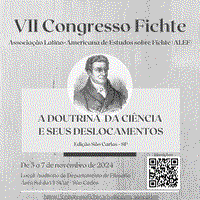 VII Congresso da ALEF: análise da obra de Johann Gottlieb Fichte em São Carlos